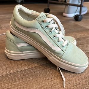 Mint Green Vans Classics